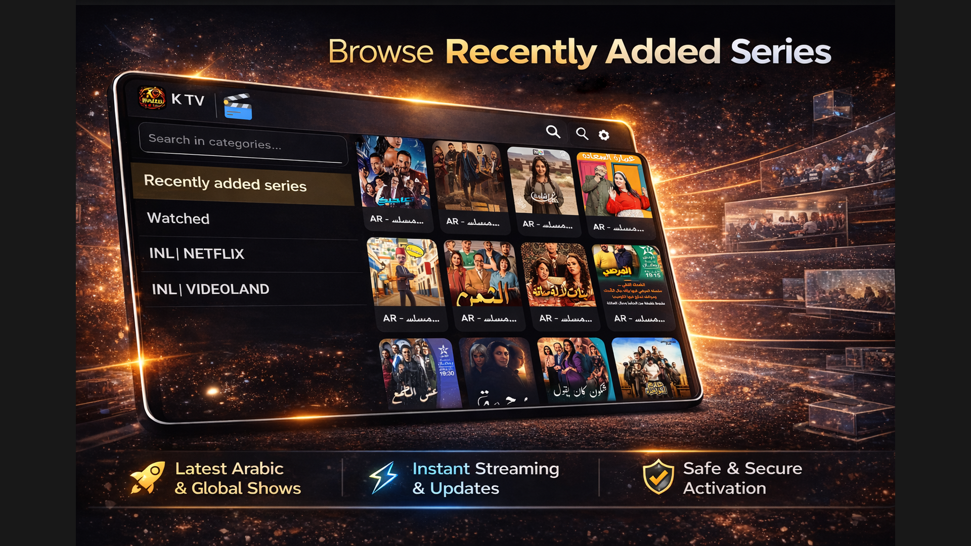 Nova IPTV Player | Aplicación Flutter con panel de administración PHP 11